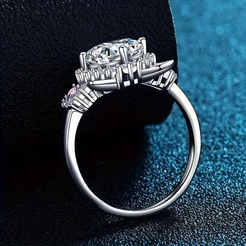 Graduation Season Gift Set with Pink Rhinestone Cat Head Ring